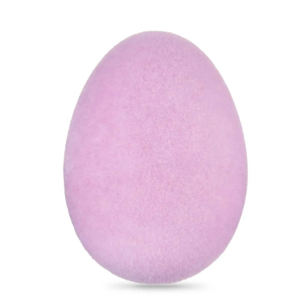 NEW Easter/ spring Flocked Easter Egg Decor Bundle of 7 size 6'